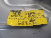 Recambio de elevalunas delantero derecho para hyundai trajet (fo) 2.0 crdi gls referencia OEM IAM 824803A000 2 PINES 5 PUERTAS