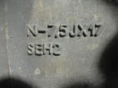 Recambio de llanta para bmw x5 (e53) 3.0 24v turbodiesel cat referencia OEM IAM 1096156 R177.5JX17SEH2IS40 