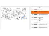 Recambio de paso rueda trasero derecho para nissan tiida hatchback (c11) 1.5 dci referencia OEM IAM 76748EM00A 76748EM00A 