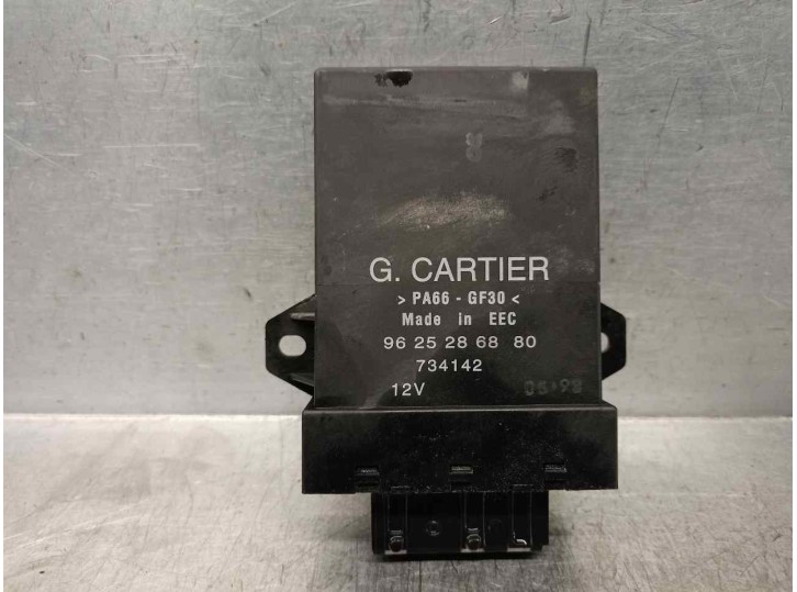 Recambio de rele ventiladores motor para citroën berlingo 1.9 diesel referencia OEM IAM 9625286880 G.CARTIER