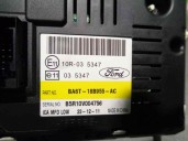 Replacement multifunction display for Ford Fiesta (CB1) 1.4 TDCi cat OEM IAM reference BA6T18B955AC 