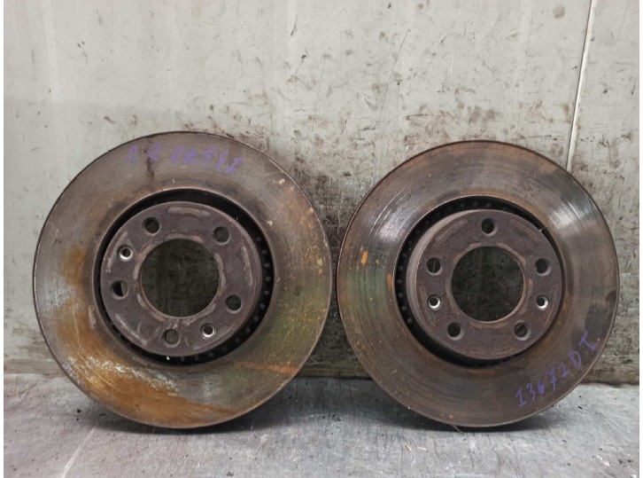 Recambio de disco freno delantero para peugeot 605 2.1 turbodiesel referencia OEM IAM   