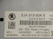 Replacement multifunction display for Skoda Rapid Spaceback (NH1) 1.4 TDI OEM IAM reference 5JA919604B 5JA919604B 