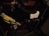 Recambio de asiento delantero derecho para kia opirus 3.5 v6 cat referencia OEM IAM CUERO GRIS 4 PUERTAS