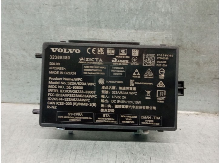 Recambio de modulo electronico para volvo xc40 (536) recharge referencia OEM IAM 32389380 522333007 523A623A