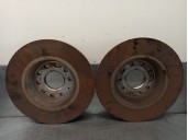 Recambio de disco freno trasero para volkswagen cc (358) tdi referencia OEM IAM 5Q0615601G 