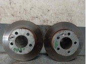 Recambio de disco freno trasero para skoda rapid 1.4 16v tsi referencia OEM IAM 
