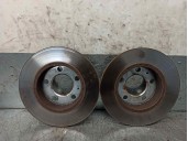 Recambio de disco freno trasero para skoda rapid 1.4 16v tsi referencia OEM IAM 