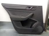 Recambio de guarnecido puerta trasera izquierda para skoda rapid 1.4 16v tsi referencia OEM IAM 5JJ867023E 5JH867211 