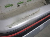 Recambio de paragolpes trasero para mg montego 2.0 83kw referencia OEM IAM  GRIS 4 PUERTAS