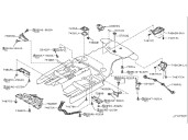 Recambio de molduras traseras para infiniti fx 3.7 v6 cat referencia OEM IAM 748A31CA0A DIFUSOR TRASERO DIFUSOR TRASERO