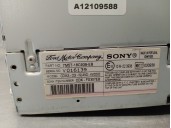 Replacement audio system / CD radio for Ford Focus sedan (CB4) 1.8 TDCi turbodiesel CAT OEM IAM reference 7M5T18C939EB 