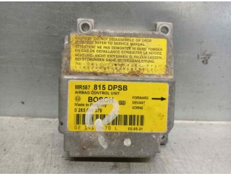 Recambio de centralita airbag para mitsubishi space star (dg0) 1.9 di-d cat referencia OEM IAM MR587815 0285001379 BOSCH