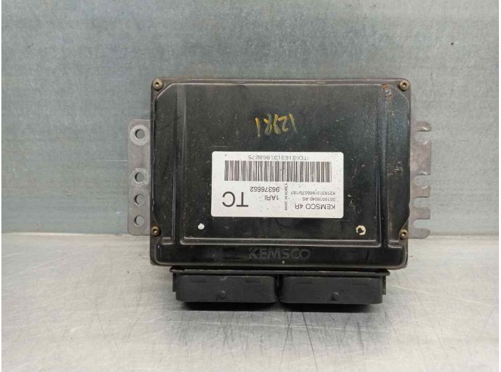 Recambio de centralita motor uce para daewoo kalos 1.2 cat referencia OEM IAM 96376652 