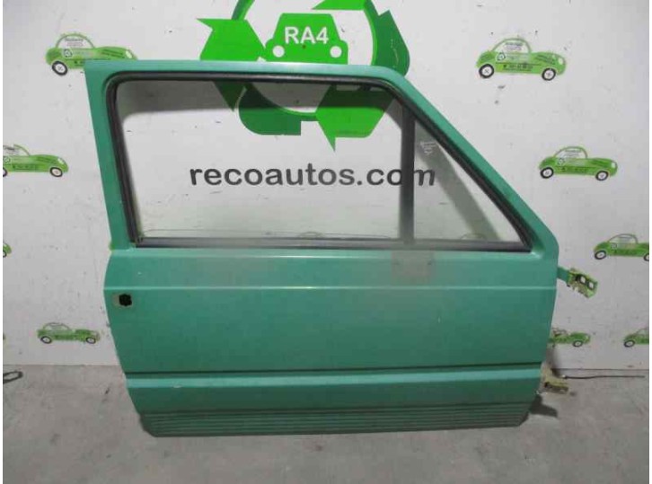 Recambio de puerta delantera derecha para seat terra 0.9 referencia OEM IAM  VERDE 4 PUERTAS