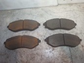 Replacement brake pads for Chevrolet Kalos 1.2 CAT OEM IAM reference 