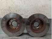 Replacement front brake disc for Nissan Primera sedan (P11) GX OEM IAM reference 402062F501 