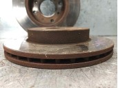 Replacement front brake disc for Nissan Primera sedan (P11) GX OEM IAM reference 402062F501 