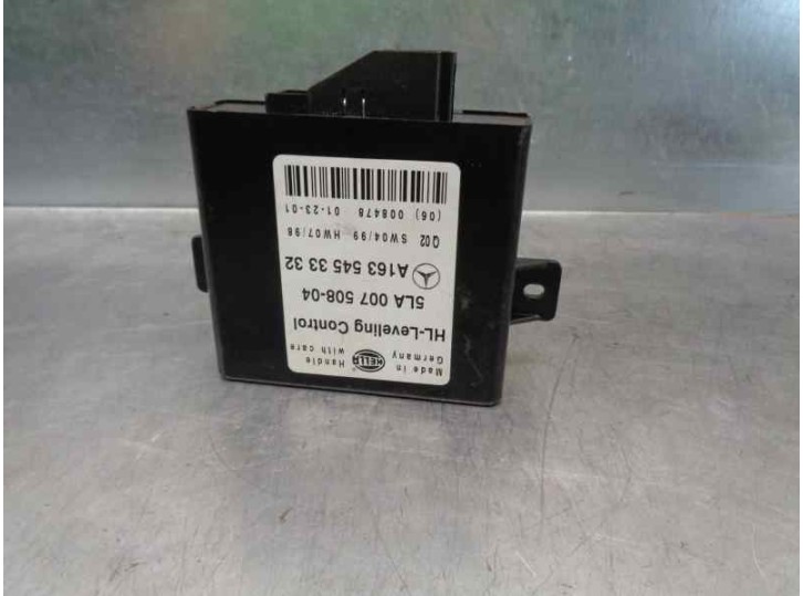 Recambio de centralita faros xenon para mercedes-benz clase m (w163) 270 cdi (163.113) referencia OEM IAM A1635453332 5LA0075080