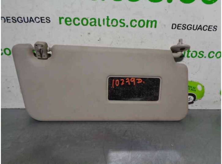Recambio de parasol derecho para mg streetwise 1.4 16v cat referencia OEM IAM 