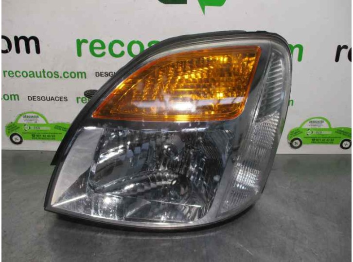 Replacement left headlight for Hyundai H1 2.5 Turbodiesel OEM IAM reference 921014A620 