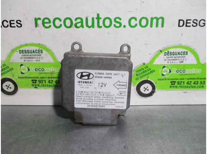 Recambio de centralita airbag para hyundai h 1 2.5 turbodiesel referencia OEM IAM 959004A500  