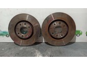 Recambio de disco freno delantero para peugeot 307 break / sw (s1) 1.6 hdi referencia OEM IAM   