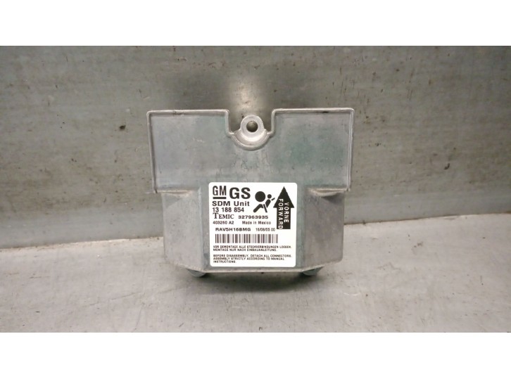 Recambio de centralita airbag para opel astra h gtc (a04) 1.9 cdti (l08) referencia OEM IAM 13188854 327963935 TEMIC