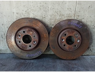 Recambio de disco freno delantero para renault laguna (b56) 1.9 dci diesel cat referencia OEM IAM 