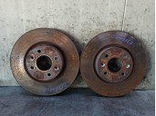 Recambio de disco freno delantero para renault laguna (b56) 1.9 dci diesel cat referencia OEM IAM 