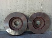 Recambio de disco freno delantero para renault laguna (b56) 1.9 dci diesel cat referencia OEM IAM 