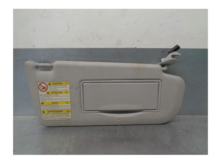 Replacement right sun visor for Mazda 6 Sedan (GG) 2.0 CAT OEM IAM reference GJ6V69270C 