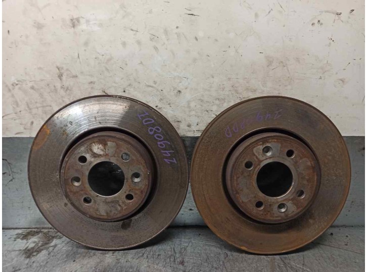 Recambio de disco freno delantero para renault megane ii coupe/cabrio 1.9 dci diesel referencia OEM IAM   