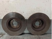 Recambio de disco freno delantero para renault megane ii coupe/cabrio 1.9 dci diesel referencia OEM IAM   