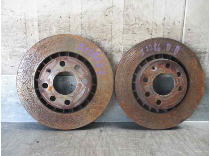 Recambio de disco freno delantero para daewoo lanos 1.6 cat referencia OEM IAM DF1625 TRW