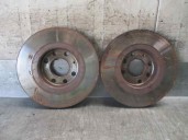 Recambio de disco freno delantero para daewoo lanos 1.6 cat referencia OEM IAM  DF1625 TRW