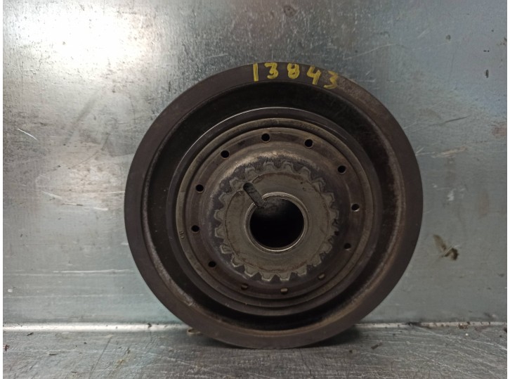 Recambio de polea cigueñal para renault clio iii 1.5 dci diesel referencia OEM IAM 123033245R  