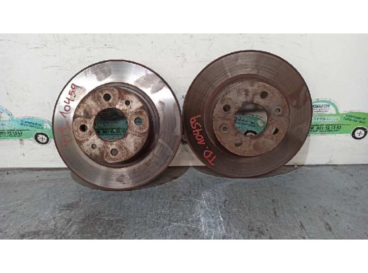 Recambio de disco freno trasero para fiat stilo (192) 1.9 jtd cat referencia OEM IAM 71739569 