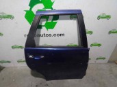 Recambio de puerta trasera derecha para seat ibiza (6k) 1.4 referencia OEM IAM 6K4833052C AZUL 5 PUERTAS