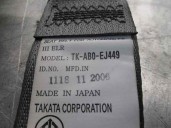 Recambio de cinturon seguridad trasero derecho para honda civic berlina 4 hybrid (fd3) básico referencia OEM IAM   