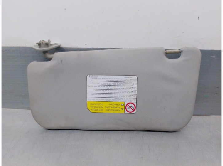 Recambio de parasol derecho para mitsubishi lancer berlina (cy0) inform referencia OEM IAM 7620A372HA  