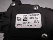 Recambio de potenciometro pedal para opel astra j lim. 1.7 16v cdti referencia OEM IAM 13252702 6VP00976507 
