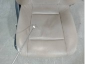 Replacement front right seat for BMW X5 (E70) 3.0 turbodiesel cat OEM IAM reference 52300415366 BEIGE LEATHER 5 DOORS