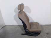 Replacement front right seat for BMW X5 (E70) 3.0 turbodiesel CAT OEM IAM reference 52300415366 BEIGE LEATHER 5 DOORS