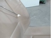 Replacement front right seat for BMW X5 (e70) 3.0 turbodiesel cat OEM IAM reference 52300415366 BEIGE LEATHER 5 DOORS