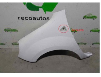 Recambio de aleta delantera izquierda para renault kangoo 1.5 dci diesel referencia OEM IAM 631011587R BLANCA 