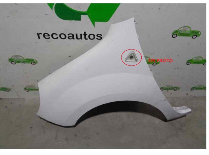 Recambio de aleta delantera izquierda para renault kangoo 1.5 dci diesel referencia OEM IAM 631011587R BLANCA 