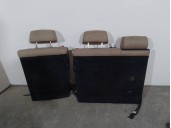 Recambio de asientos traseros para bmw x5 (e70) 3.0 turbodiesel cat referencia OEM IAM 52300415367 CUERO BEIGE 5 PUERTAS