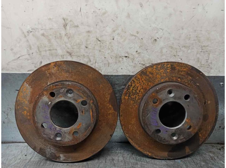 Recambio de disco freno delantero para renault kangoo (f/kc0) 1.5 dci diesel referencia OEM IAM 6354847 