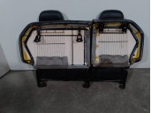 Recambio de asientos traseros para chevrolet hhr 2.4 16v referencia OEM IAM 25902051 CUERO NEGRO 5 PUERTAS